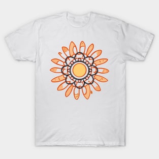 mandala Clamber drawing T-Shirt